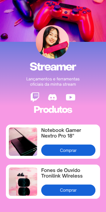 Template Infoproduto